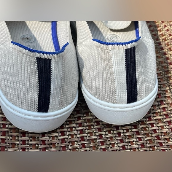Rothy's The Original Slip On Sneaker Sand Size 7 Minimalist Neutral Comfy - Picture 14 of 14